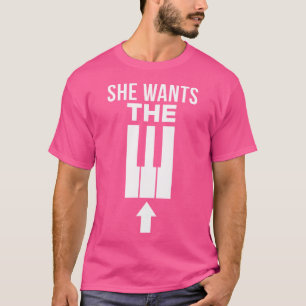 Hon vill ha D Roligt Piano För Pianister T Shirt