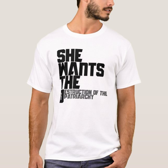 Hon vill ha D Tee (Framsida)