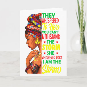 Hon Viskade Tillbaka Jag Är Stormen Svarta Histori Kort