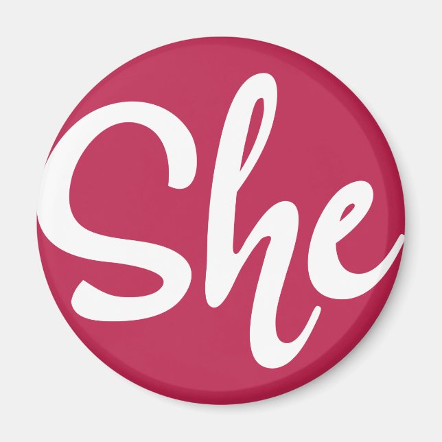 Hon White Design Magnet (Framsidan)
