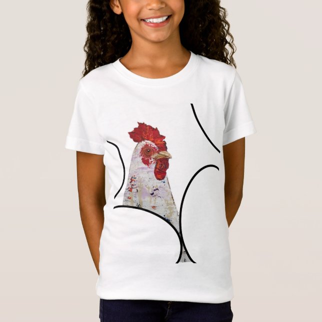 Höna boskap t shirt (Framsida)