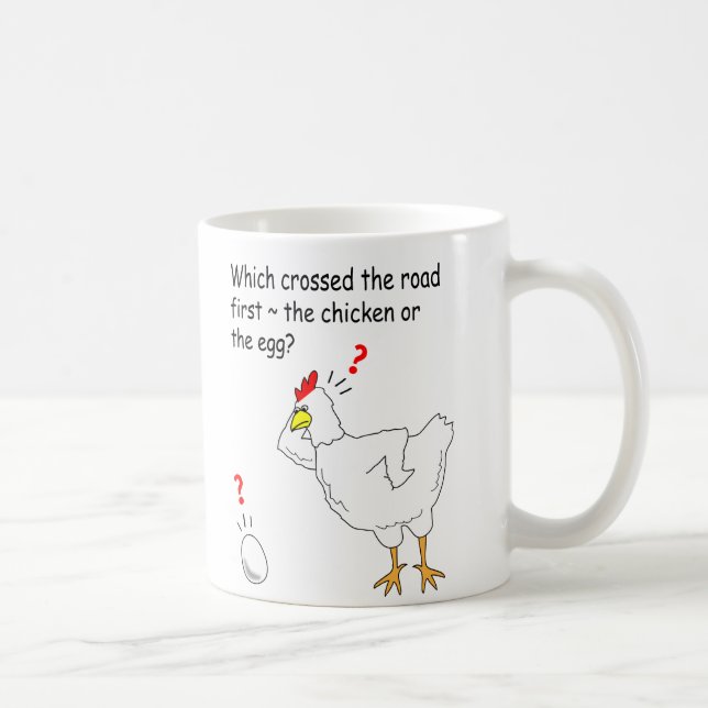 Höna- eller äggmugg kaffemugg (Höger)