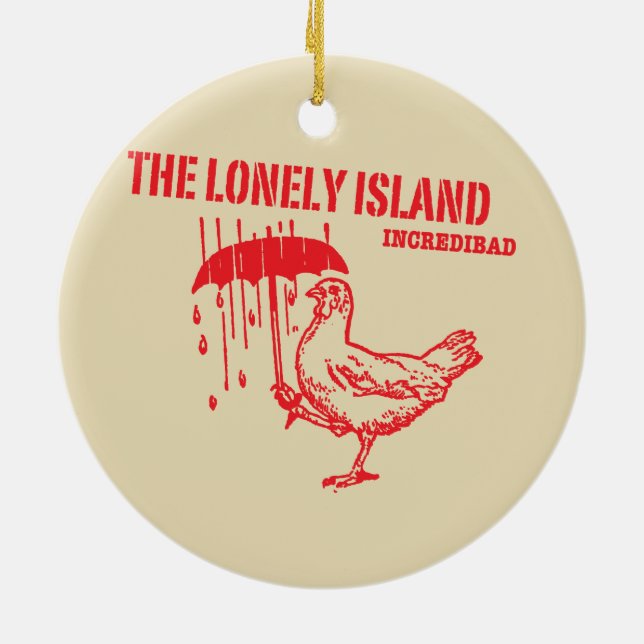 Höna Julgransprydnad Keramik (Baksidan)