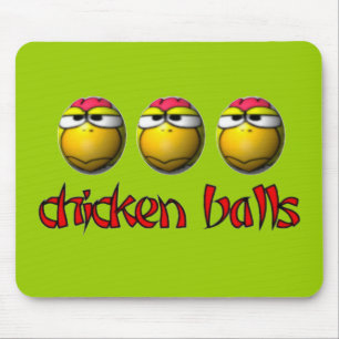 Höna klumpa ihop sig Mousepad Musmatta