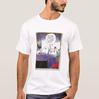 Höna kom den första T-tröja T-shirt