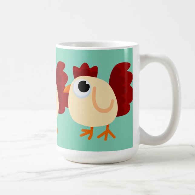 Höna lite kaffemugg (Höger)