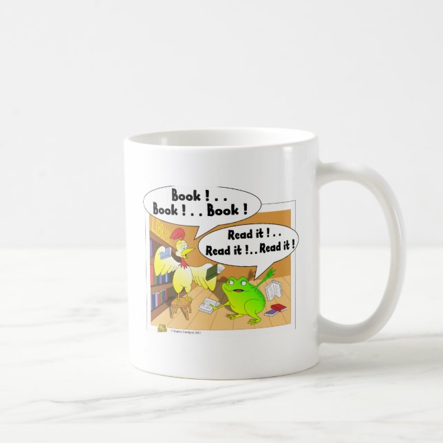 Höna och groda kaffemugg (Höger)