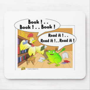 Höna och groda musmatta