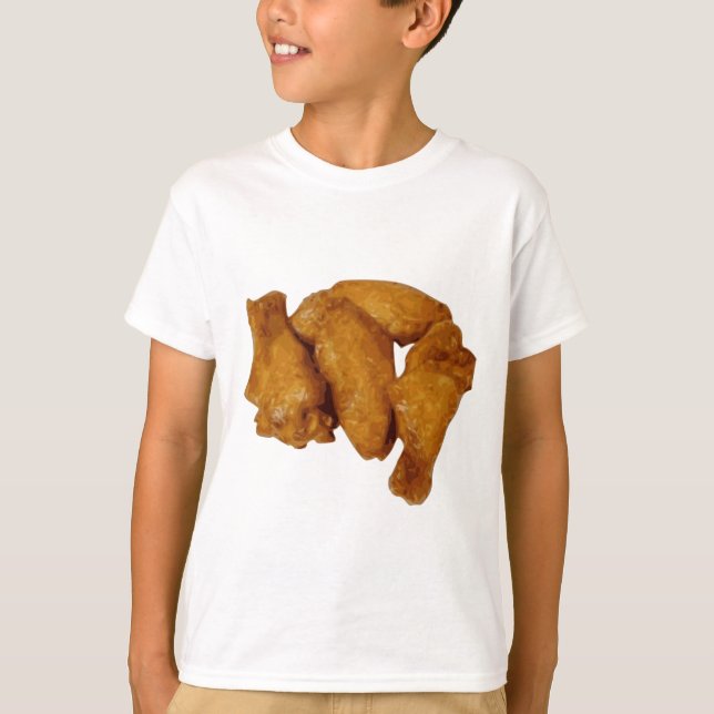 Höna påskyndar Crispy läckert T-shirt (Framsida)