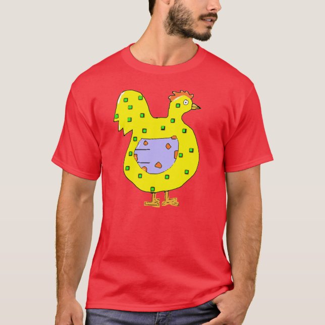 höna t-shirt (Framsida)