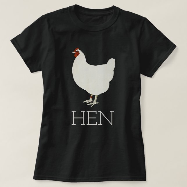 Höna T-shirt (Design framsida)