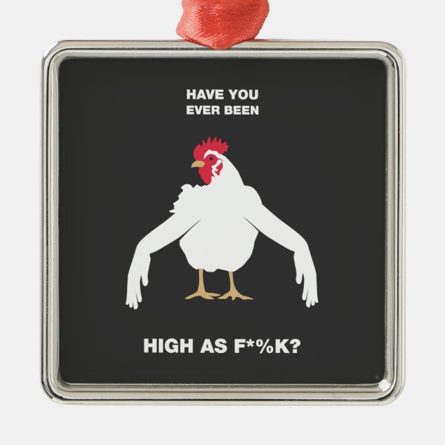 Hönaärmar Julgransprydnad Metall (Framsidan)