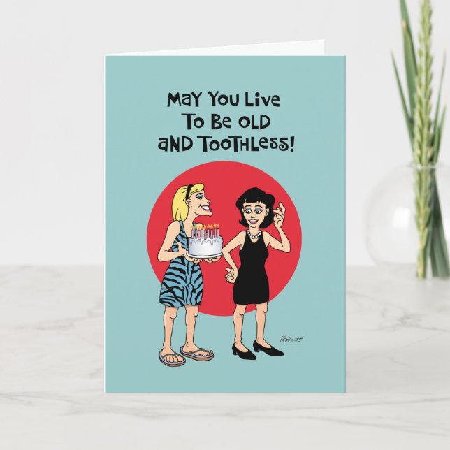 Honale BFF Birthday Kort (Framsida)