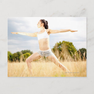 Honale do Yoga Stretch Vykort