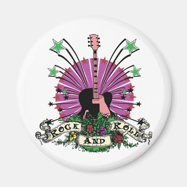 Honale Rock n Roll Magnet (Framsidan)
