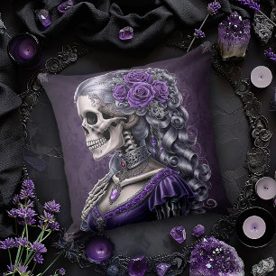 Honale Skull Cameo i Lila Kudde