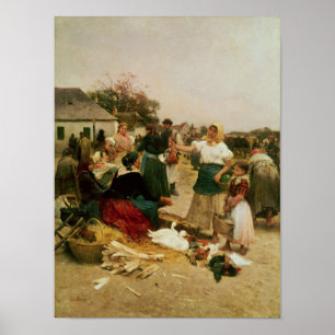 Hönan marknadsför, 1885 poster