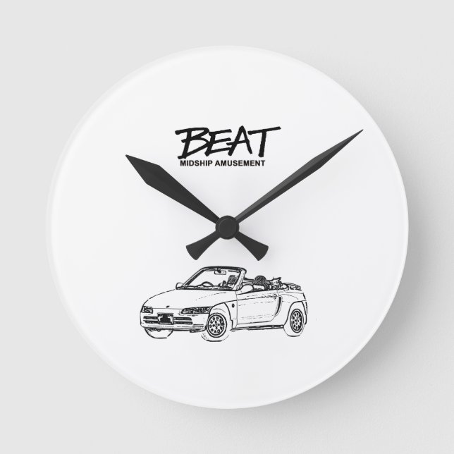Honda Beat Kai-car Clock Rund Klocka (Framsida)