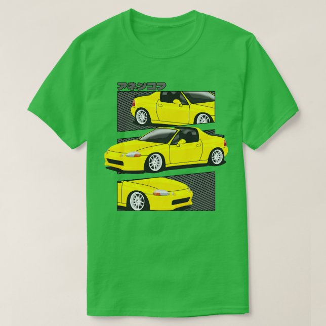 Honda CRX del sol T Shirt (Design framsida)