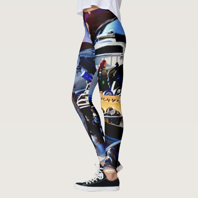 HONDA DAMASKER LEGGINGS (Vänster)