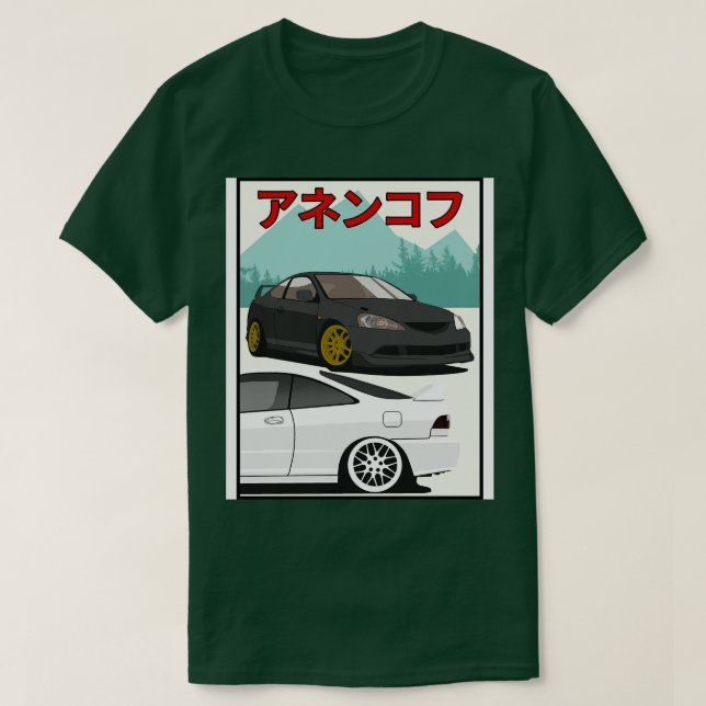 Honda Integra TypeR 1 T Shirt (Design framsida)