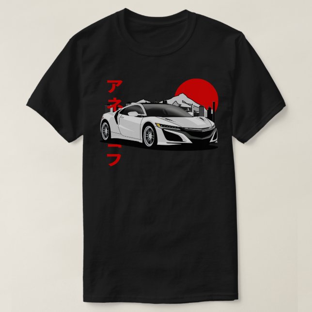 Honda NSX 2 T Shirt (Design framsida)