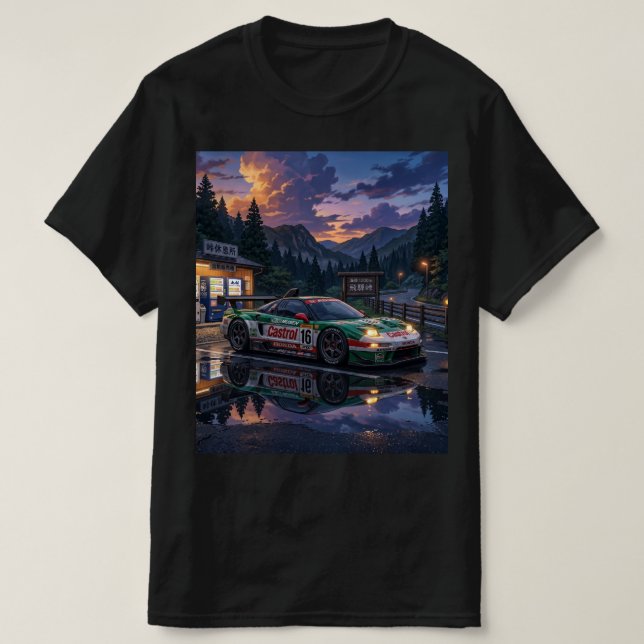 Honda NSX GT T Shirt (Design framsida)