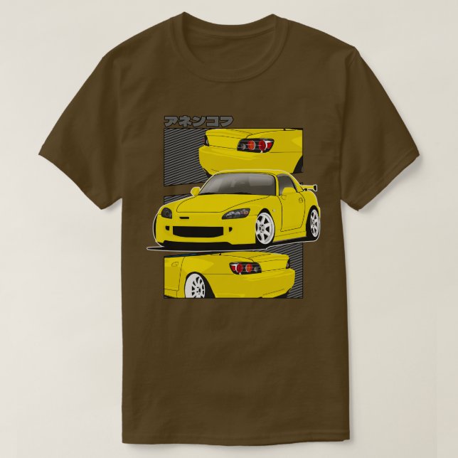 Honda S2000 T Shirt (Design framsida)