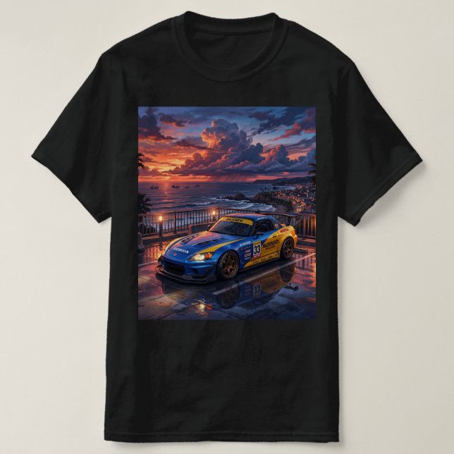 Honda S2000 Touring Car T Shirt (Design framsida)