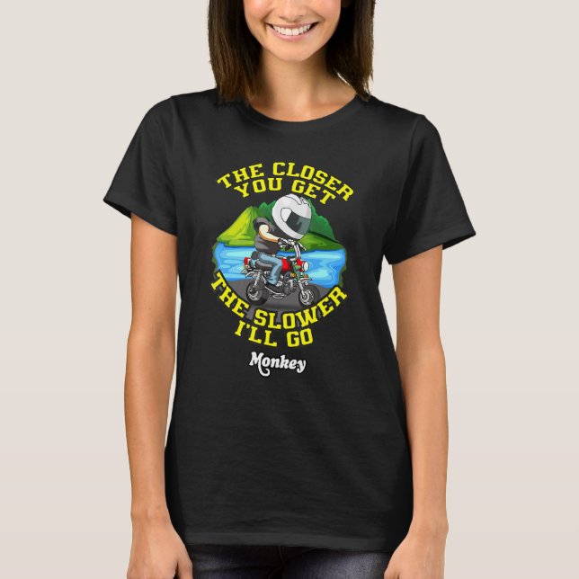 Hondas Monkey För manar kvinnor T Shirt (Framsida)