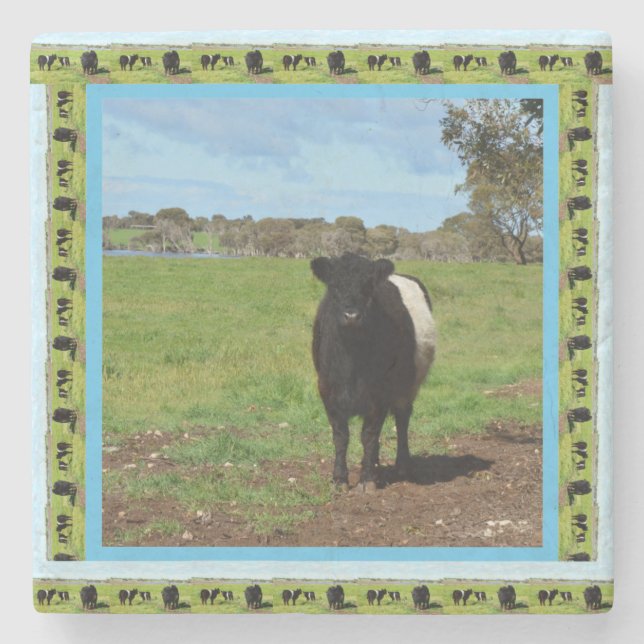Hondjur under Galloway Cow. Stenunderlägg (Framsidan)