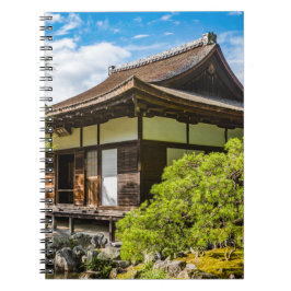 Hondo eller huvudsalen i Ginkaku-Ji, Kyoto Anteckningsbok