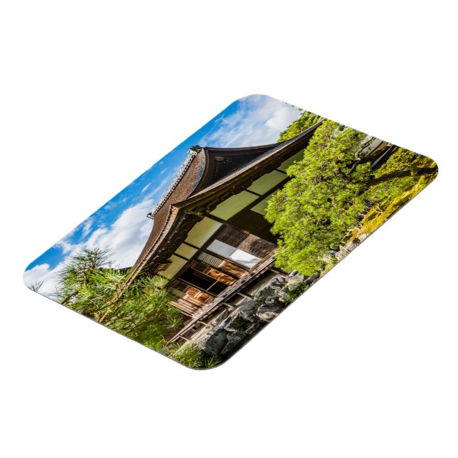 Hondo eller huvudsalen i Ginkaku-Ji, Kyoto Magnet (Vänstra Sidan)