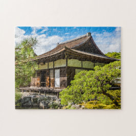 Hondo eller huvudsalen i Ginkaku-Ji, Kyoto Pussel