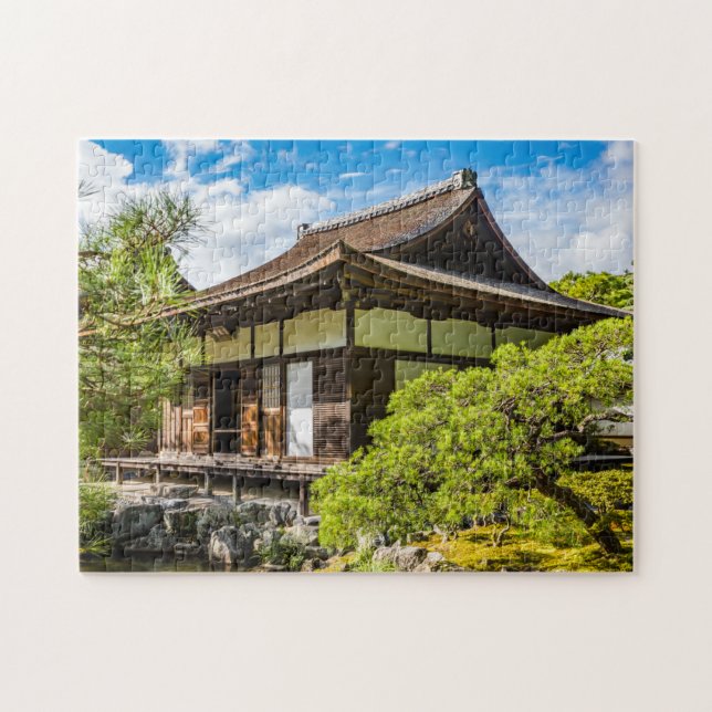 Hondo eller huvudsalen i Ginkaku-Ji, Kyoto Pussel (Horisontell)