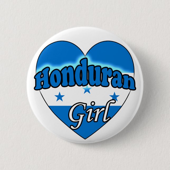 Honduran Girl Knapp (Framsida)