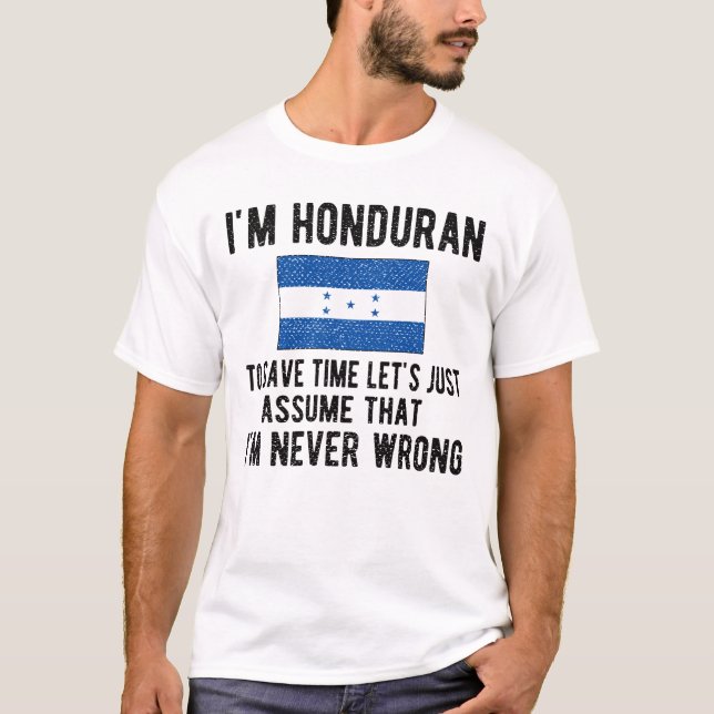 Honduran Heritage Honduras Roots Honduran Flag T Shirt (Framsida)