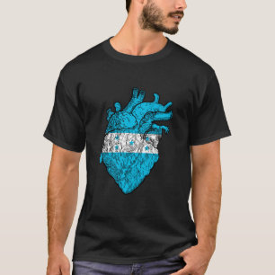 Honduranska rötter arv hjärta Honduransk stolthet T Shirt