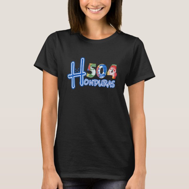 Honduras 504 t shirt (Framsida)