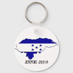 Honduras beskickningJeremias 29:11 - 14 Nyckelring