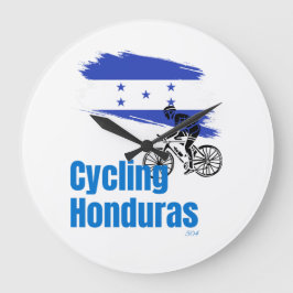 Honduras Cycling Reloj de Pared Stor Klocka