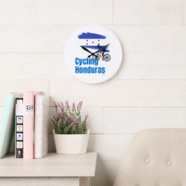 Honduras Cycling Reloj de Pared Stor Klocka