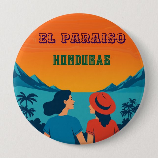  Honduras EL PARAISOtro poster Knapp (Framsida)