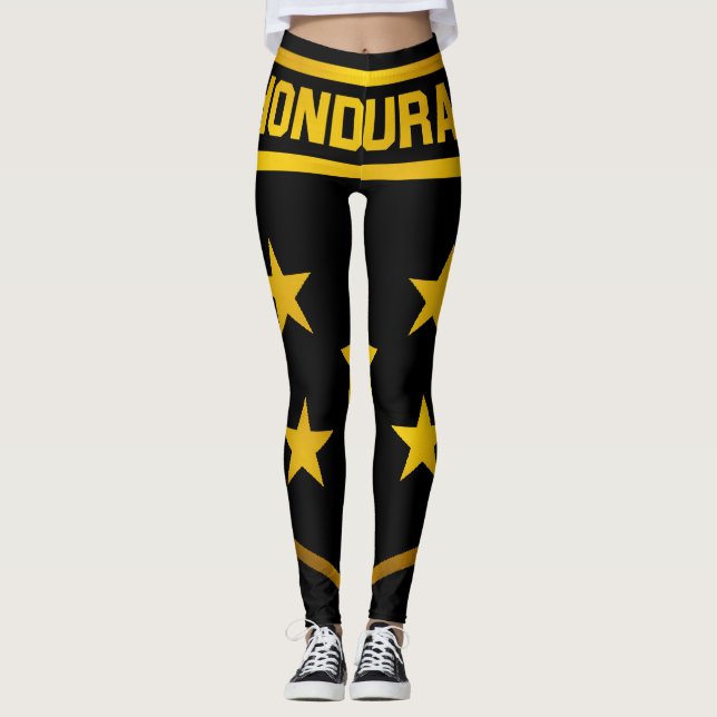 Honduras Emblem Leggings (Framsida)