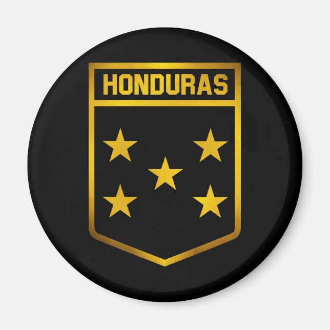 Honduras Emblem Magnet (Framsidan)