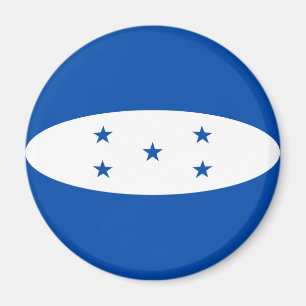 Honduras Fisheye Flagga Magnet