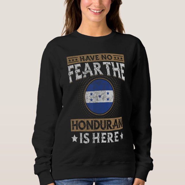 Honduras Flag Proud Hondurian Men & Women T Shirt (Framsida)