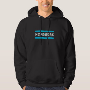 Honduras Flag Vintage Honduranska Rötter Hondurans Hoodie