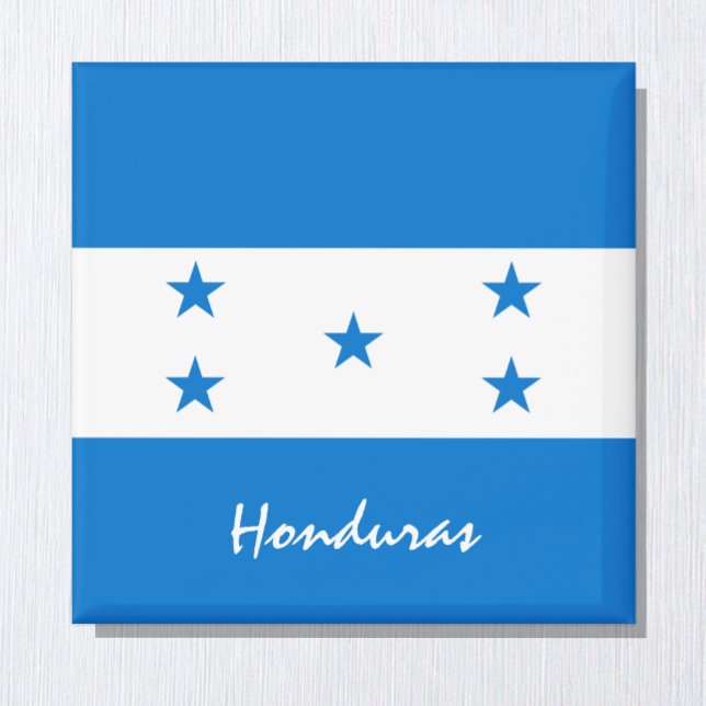 Honduras flagga & America helgdag/sportfantaster Magnet (Skapare uppladdad)
