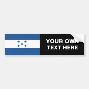 Honduras flagga bildekal